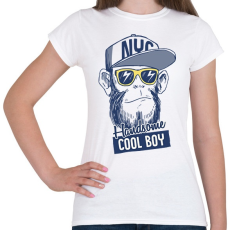 PRINTFASHION Handsome Apex - Női póló - Fehér
