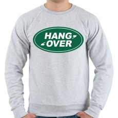 PRINTFASHION Hang Over - Land Rover - Férfi pulóver - Sport szürke