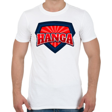 PRINTFASHION HANGA - Férfi póló - Fehér