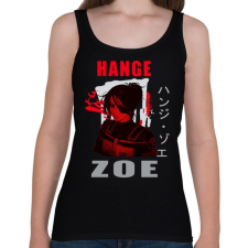 PRINTFASHION HANGE ZOE - Női atléta - Fekete női trikó