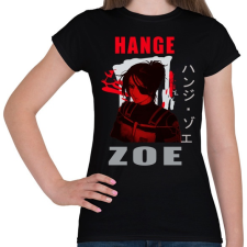 PRINTFASHION HANGE ZOE - Női póló - Fekete női póló