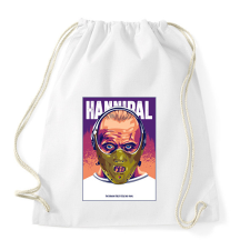 PRINTFASHION Hannibal - Sportzsák, Tornazsák - Fehér tornazsák