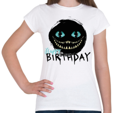 PRINTFASHION Happy Birthday - Horror - Női póló - Fehér női póló