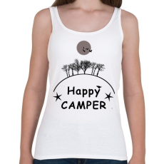 PRINTFASHION HAPPY CAMPER FF - Női atléta - Fehér