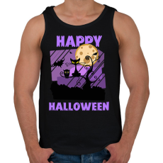 PRINTFASHION HAPPY HALLOWEEN 1 - Férfi atléta - Fekete