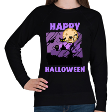 PRINTFASHION HAPPY HALLOWEEN 1 - Női pulóver - Fekete női pulóver, kardigán