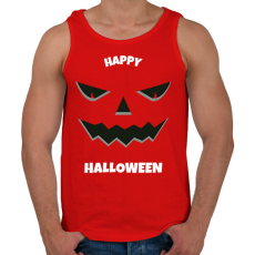 PRINTFASHION HAPPY HALLOWEEN - Férfi atléta - Piros
