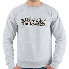 PRINTFASHION Happy Halloween - Férfi pulóver - Sport szürke férfi pulóver, kardigán
