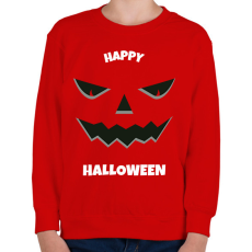 PRINTFASHION HAPPY HALLOWEEN - Gyerek pulóver - Piros