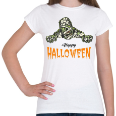 PRINTFASHION Happy Halloween - Női póló - Fehér