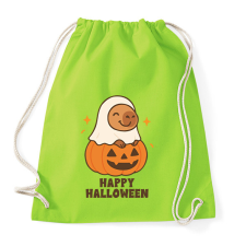 PRINTFASHION Happy Halloween - Sportzsák, Tornazsák - Limezöld tornazsák