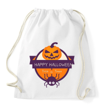PRINTFASHION Happy Halloween Trick or Treat - Sportzsák, Tornazsák - Fehér tornazsák