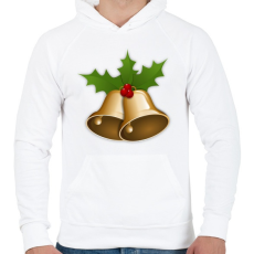 PRINTFASHION Harang - Férfi kapucnis pulóver - Fehér