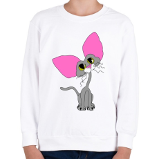 PRINTFASHION Harci kandúr - Gyerek pulóver - Fehér