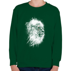 PRINTFASHION Harcos Lélek - Gyerek pulóver - Sötétzöld