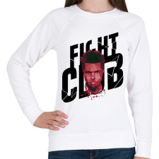 PRINTFASHION Harcosok klubja - Női pulóver - Fehér női pulóver, kardigán