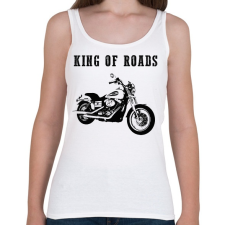 PRINTFASHION HARLEY - Női atléta - Fehér női trikó