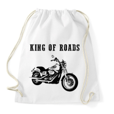 PRINTFASHION HARLEY - Sportzsák, Tornazsák - Fehér tornazsák