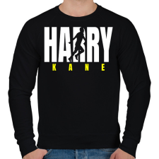 PRINTFASHION Harry kane - Férfi pulóver - Fekete férfi pulóver, kardigán