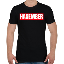 PRINTFASHION HASEMBER - Férfi póló - Fekete férfi póló