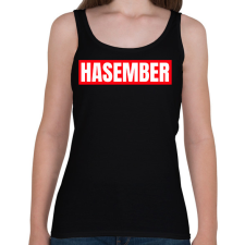 PRINTFASHION HASEMBER - Női atléta - Fekete női trikó