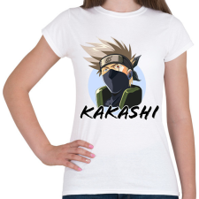 PRINTFASHION Hatake Kakashi - Női póló - Fehér női póló