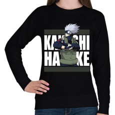 PRINTFASHION Hatake Kakashi - Női pulóver - Fekete