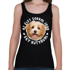PRINTFASHION Havanese - Női atléta - Fekete
