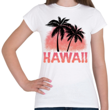 PRINTFASHION Hawaii - Női póló - Fehér női póló