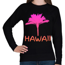 PRINTFASHION Hawaii - Női pulóver - Fekete női pulóver, kardigán