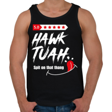 PRINTFASHION Hawk Tuah… Spit On That Thang - Férfi atléta - Fekete
