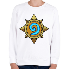 PRINTFASHION Hearthstone - Gyerek pulóver - Fehér gyerek pulóver, kardigán