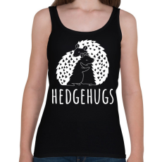 PRINTFASHION Hedgehugs - Női atléta - Fekete