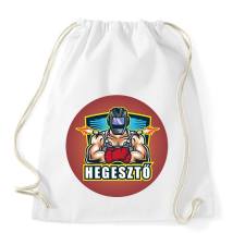 PRINTFASHION Hegesztős minta - Sportzsák, Tornazsák - Fehér tornazsák