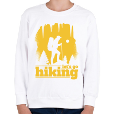 PRINTFASHION Hegymászás - Gyerek pulóver - Fehér