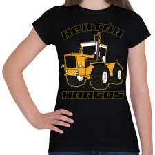 PRINTFASHION Hektár harcos  - Női póló - Fekete női póló