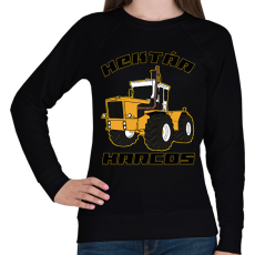 PRINTFASHION Hektár harcos  - Női pulóver - Fekete