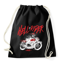 PRINTFASHION Hell Rider - fehér - Sportzsák, Tornazsák - Fekete tornazsák