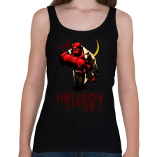 PRINTFASHION hellboy - Női atléta - Fekete női trikó