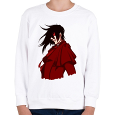 PRINTFASHION Hellsing - Gyerek pulóver - Fehér