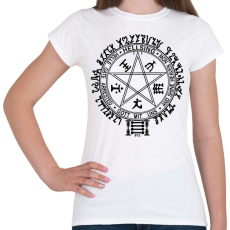 PRINTFASHION Hellsing logo - Női póló - Fehér