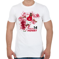 PRINTFASHION Henry - Férfi póló - Fehér