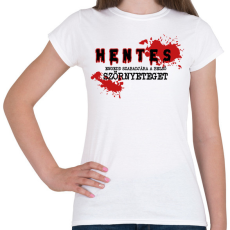 PRINTFASHION Hentes - Szörnyeteg - Női póló - Fehér