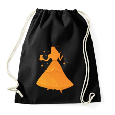 PRINTFASHION Hercegnő - Sportzsák, Tornazsák - Fekete tornazsák