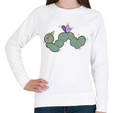 PRINTFASHION Hernyó - Női pulóver - Fehér