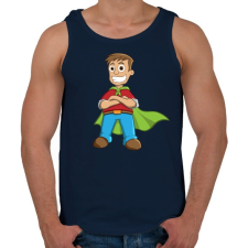 PRINTFASHION Hero - Férfi atléta - Sötétkék atléta, trikó