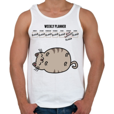 PRINTFASHION Heti feladat - Férfi atléta - Fehér atléta, trikó