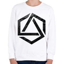PRINTFASHION Hexagonal 3 - Gyerek pulóver - Fehér gyerek pulóver, kardigán