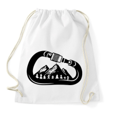 PRINTFASHION Hiking  - Sportzsák, Tornazsák - Fehér tornazsák