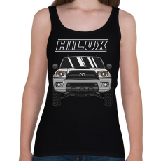 PRINTFASHION HILUX - Női atléta - Fekete